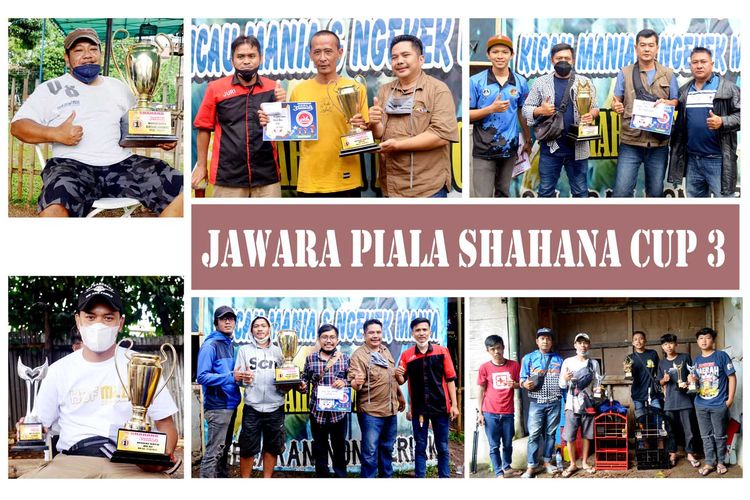 JAKA TUAK, SAMBALADO, VEGASUS, SEPULTURA, RODTANG,  dan ARJUNA Raih Juara di Piala Shahana Cup 3 Bandung