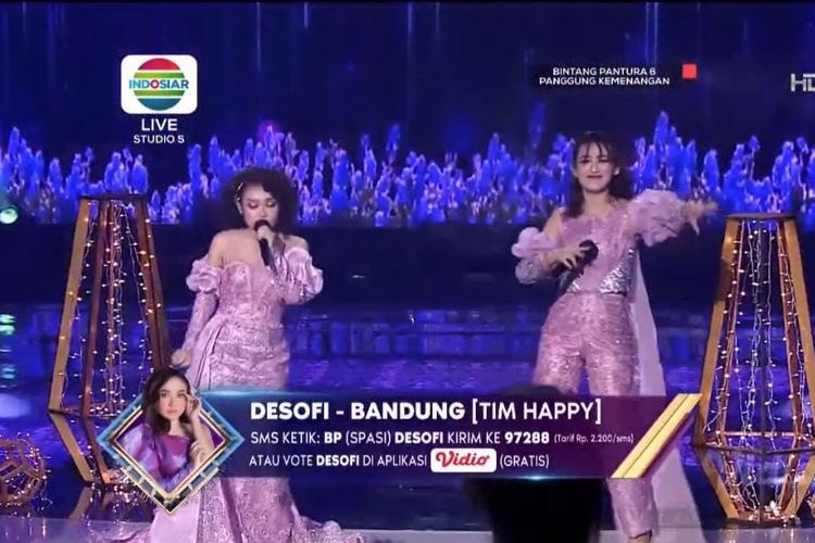 Kolaborasi Desofi Dan Happy Asmara Di Konser Kemenangan Bintang Pantura