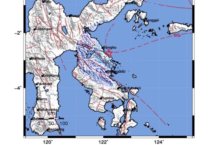 Gempa 4,6 Guncang Morowali Minggu Pagi 24 Oktober 2021