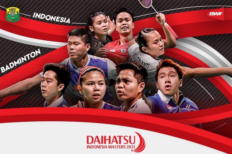 LIVE SCORE Badminton Indonesia Masters 2021 Hari Ini Sektor Ganda