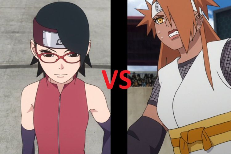 Spoiler Anime Boruto November Episode Sub Indo Pertarungan Sengit Sarada Dan Cho