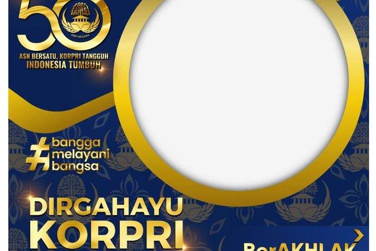 Kumpulan 10 Link Twibbon Hari Korpri 2021 Terpopuler Klik Untuk Pasang