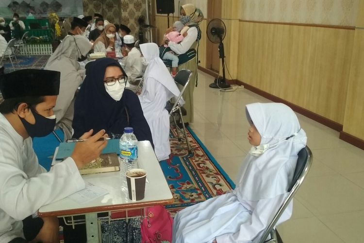 Keren Ratusan Siswa Ikuti Tes Hafalan Juz Amma Orangtuanya Ikut Menyaksikan Jurnal Soreang 7229