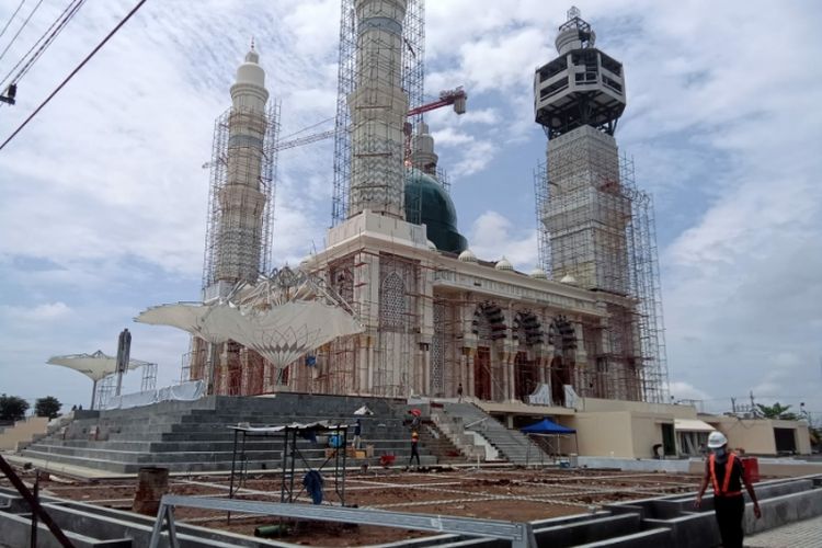 Begini Progres Terbaru Mega Proyek Pembangunan Masjid