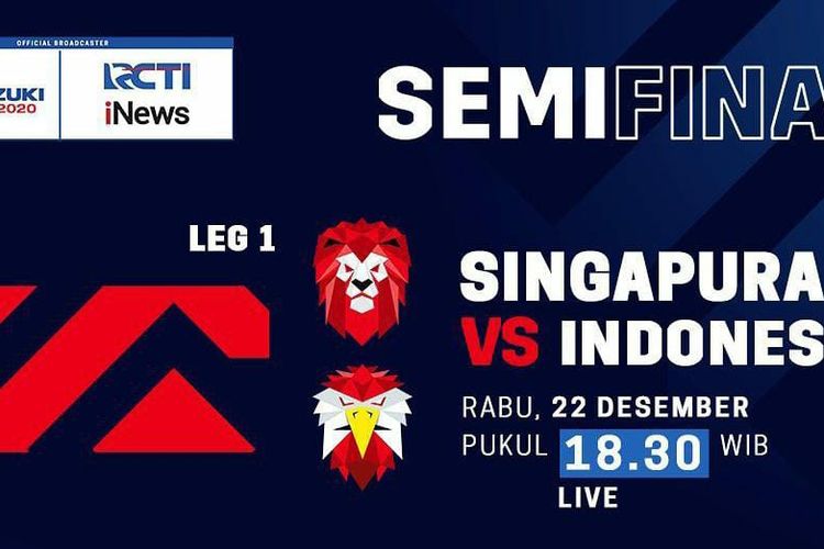 Indonesia vs singapura live