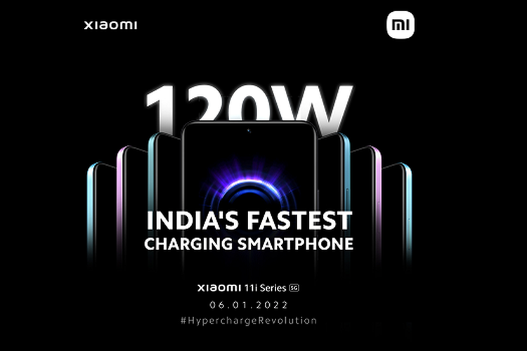The Xiaomi 11i smartphone series will be officially launched on January 6, 2022
