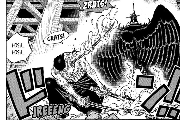 Review One Piece 1032: King Mengamuk, Zoro Akan Kalah?