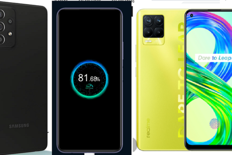 5 list of favorite cellphones with 8 GB of RAM starting at IDR 2 million, there are Samsung, Realme and Xiaomi at the end of January 2022