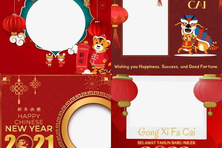 10 Link Twibbon Hari Raya Imlek 2022 'Gong Xi Fa Cai', Download Gratis