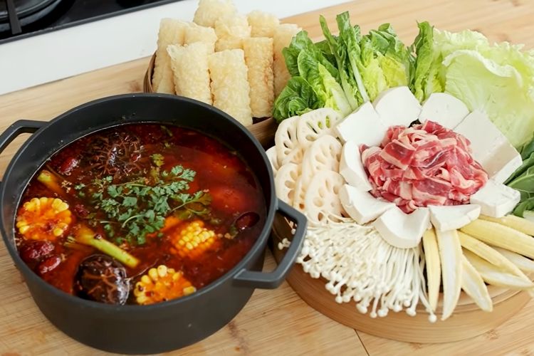 cara buat hot pot