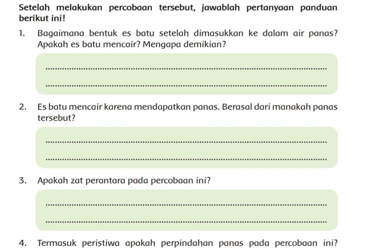 Kunci Jawaban Tema 6 Panas dan Perpindahannya SD/MI Kelas 5 Halaman 84 Perpindahan Kalor di Sekitar Kita - Metro Palembang News - Halaman 2