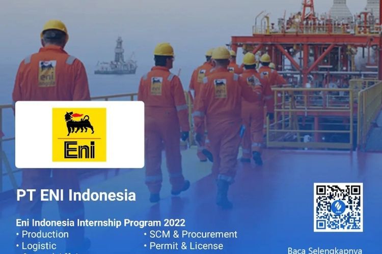 Lowongan Kerja Februari 2022 di PT ENI Indonesia, untuk ...