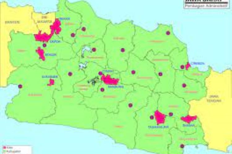 Ini Calon Kabupaten Baru di Jawa Barat yang Kini Sedang Digodok Pansus 1  DPRD - Priangan Timur News
