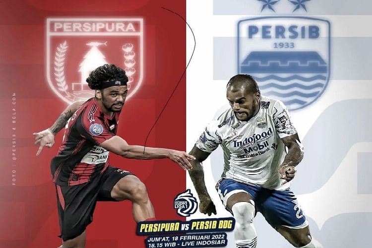 Siaran Langsung Persipura Vs Persib (BRI Liga 1) Live Indosiar, Simak ...