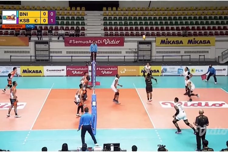 Dramatic and Tragic, Proliga Match 2022 Jakarta BNI 46 vs Kudus Sukun Rhinoceros Injury