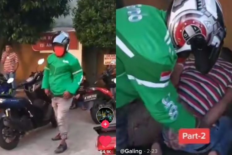 Viral Video Intel Diduga Nyamar Jadi Ojol Di Media Sosial Netizen