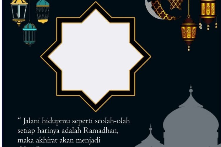 Terbaru! 15 Link Twibbon Menyambut Bulan Suci Ramadhan 1443 H atau 2022