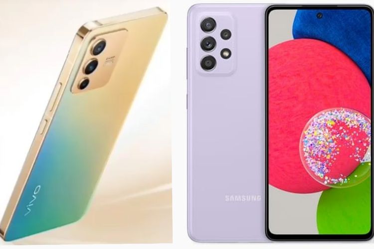 This is the comparison of Vivo V23 5G VS Samsung A52S 5G, complete with prices and specifications