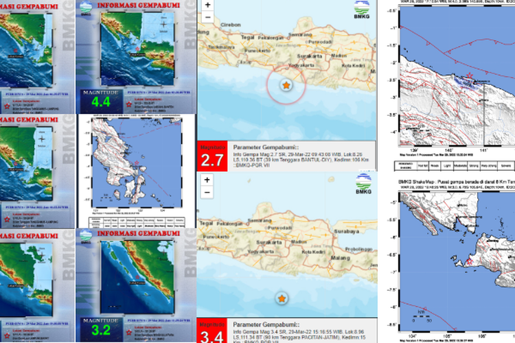 Terbaru Pusat Gempa Hari Ini Maret Terjadi Di Lokasi Gempabumi Barusan Gempa