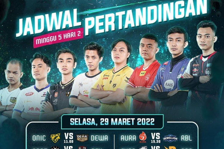 Jadwal Dan Link Streaming Mdl Indonesia Season Big Match Evos Icon