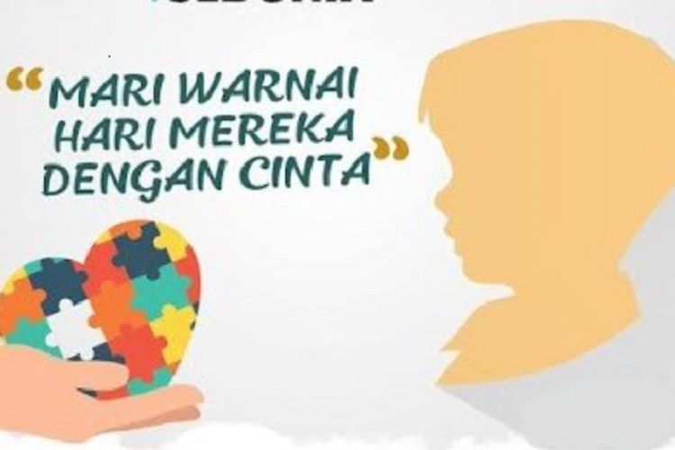 Pasang 10 Link Twibbon Hari Peduli Autisme Sedunia 2022, Bingkai Foto ...