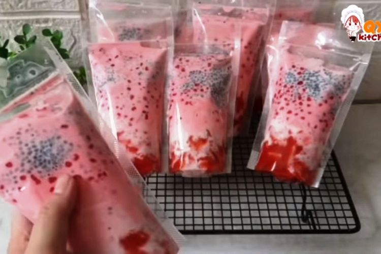 Resep Dan Cara Membuat Dessert Pouch Cocok Dijual Untuk Takjil Di