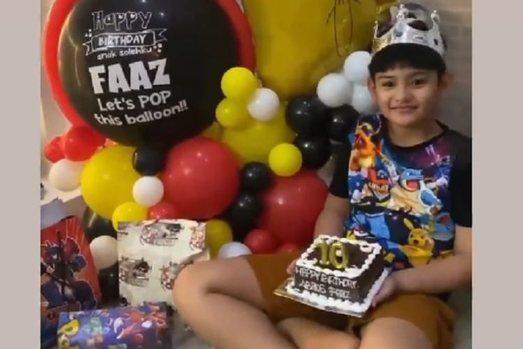 King Faaz Rayakan Ulang Tahun Unggahan Sonny Septian Sangat Menyentuh