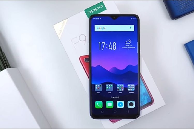 7 types of cellphones that have a 16 MP camera resolution for a price of one to two million rupiah, one of which is OPPO F9