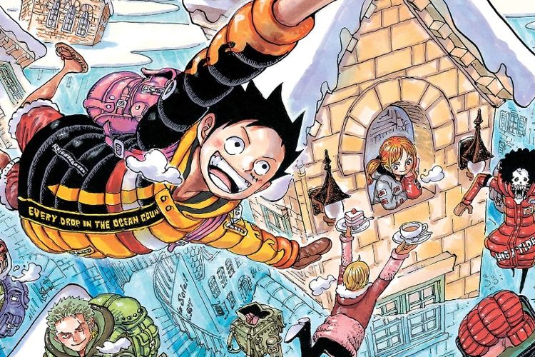 Rilis Besok! Cek Spoiler Terbaru Manga One Piece Chapter 1045