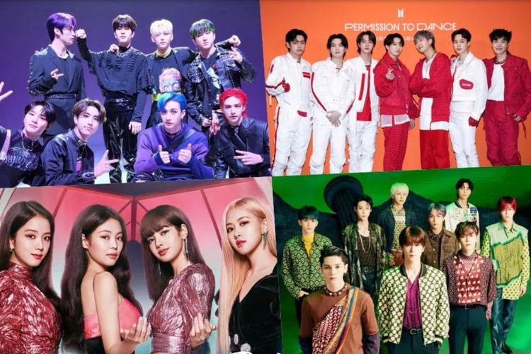 Stray Kids, BTS, BLACKPINK, NCT 127, ITZY, Dan TXT Raih Posisi Teratas ...