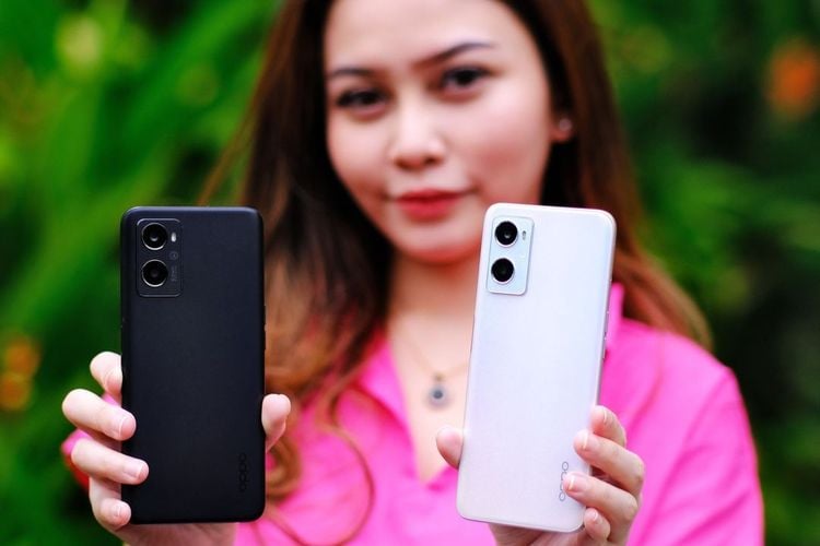 Pecinta Oppo Akan Dimanjakan dengan HP Oppo A96 dengan Warna Pearl Pink