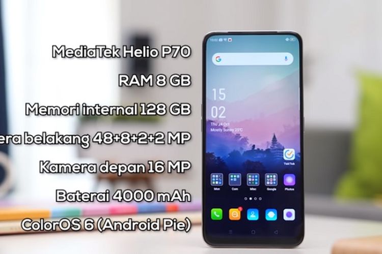 Price and Specifications for Oppo Reno 2F RAM 8GB ROM 128GB Updated as of May 2022, HP Sophisticated Price of 3 Million Rupiah