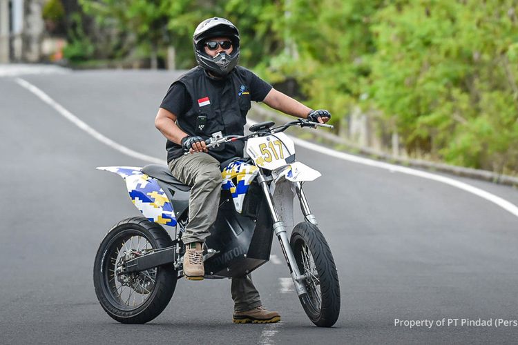 Breaking the Vehicle Industry, PT Pindad Deliberately Creates MotoEV, Sophisticated Supermoto That Only Needs 3 Hours of Battery Charge