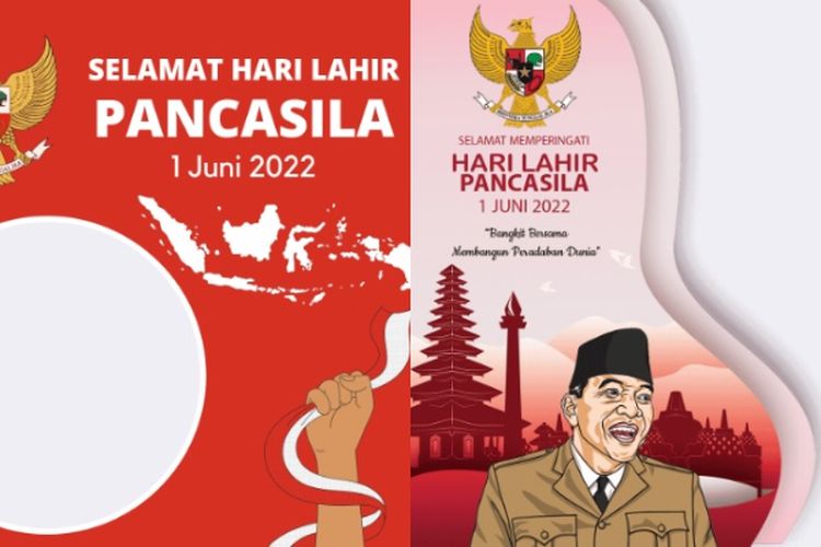 20 Link Twibbon Hari Lahir Pancasila 2022, Desain Menarik Dan Tunjukkan ...