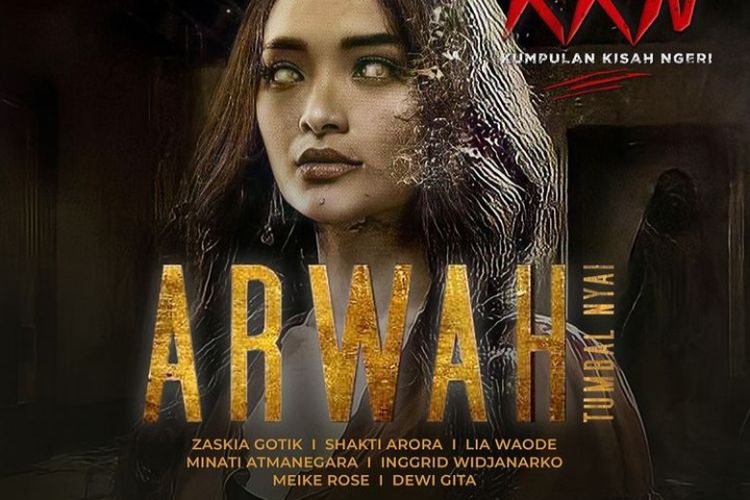 Sinopsis Film Arwah Tumbal Nyai Part Arwah, Zaskia Gotik kena Kutukan