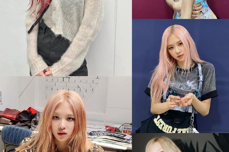 Sering Ubah Tampilan, Rose BLACKPINK Jadi Member yang Paling Banyak