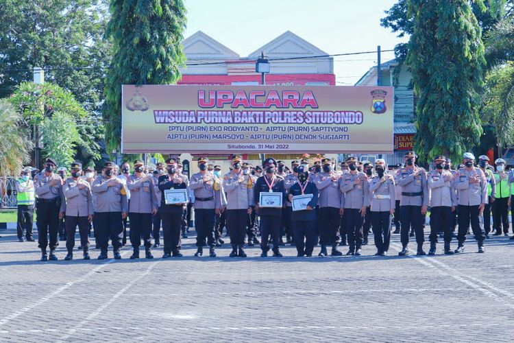 Upacara Wisuda Purna Bhakti Wujud Penghargaan Pimpinan Polri Kepada