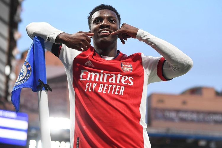 Lulusan Akademi Arsenal Eddie Nketiah Di Ambang Komitmen, Apakah ...