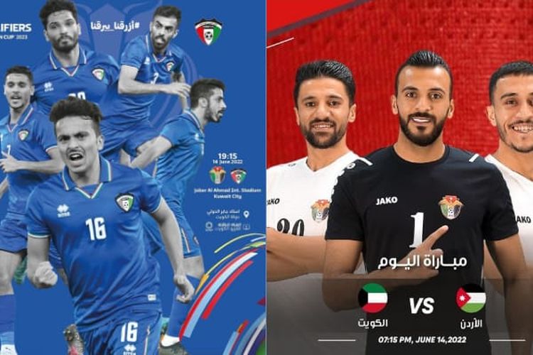 Sedang Tayang Ini Link Live Streaming Kuwait Vs Yordania Di Kualifikasi Piala Asia