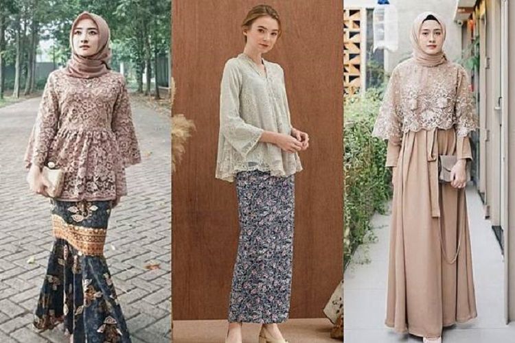 7 Model Kebaya Untuk Menutupi Perut Buncit, Terlihat Lebih Langsing dan ...