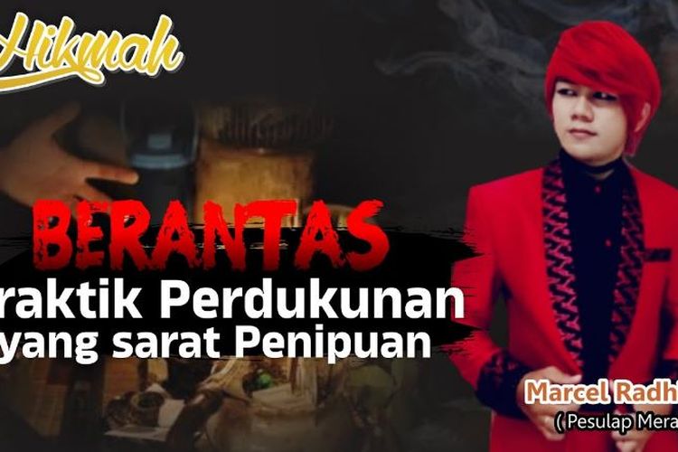 Profil Marcel Radhival Pesulap Merah Yang Sering Bongkar Kebohongan