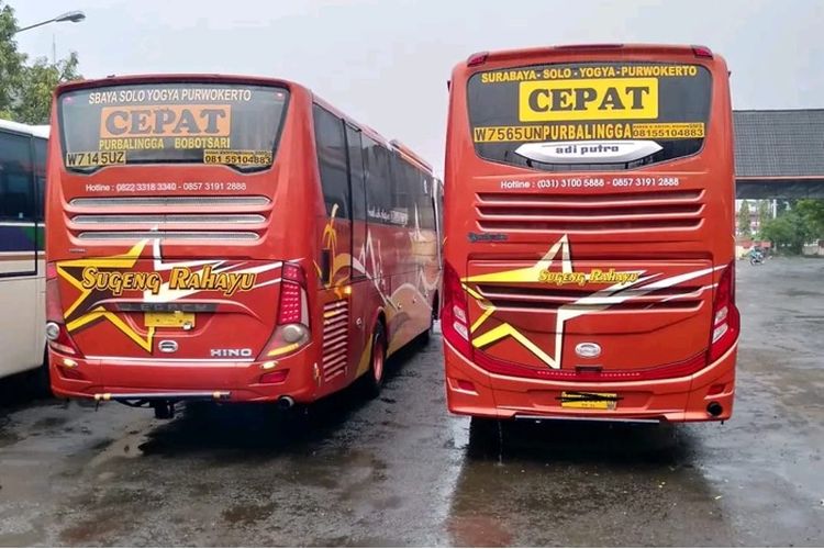 Resmi Harga Tiket Bus Po Sugeng Rahayu Purwokerto Surabaya Bulan