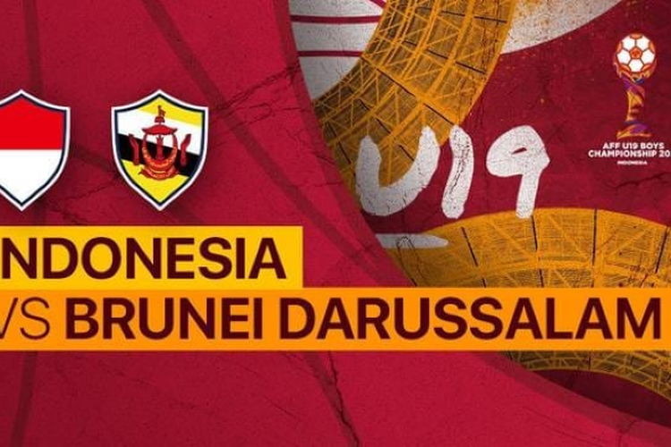 LIVE SCORE Hasil Timnas Indonesia vs Brunei U 19 Piala AFF 4 Juli