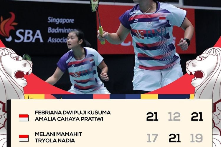 Rekap Hasil Singapore Open 2022 Babak 32 Besar: 3 Wakil Indonesia Lolos ...