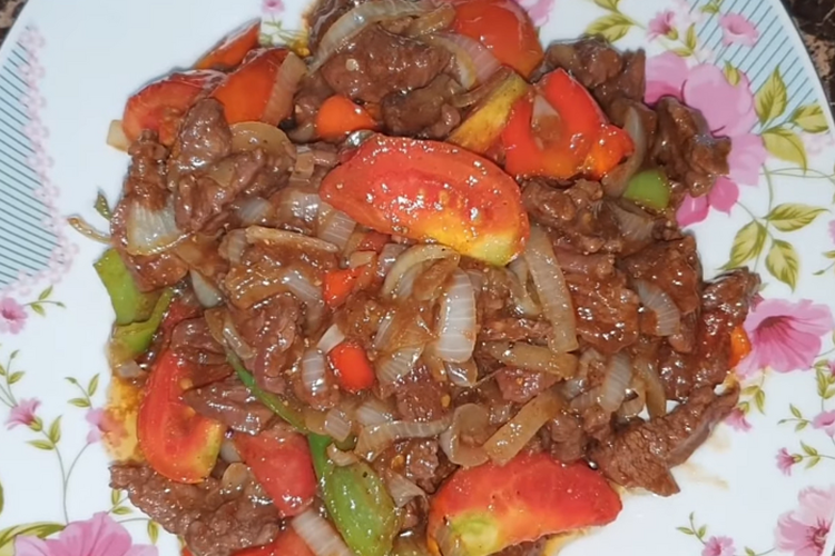 Resep Tumis Daging Sapi Saus Tiram, Mudah Dibuat dan Rasanya Enak Banget