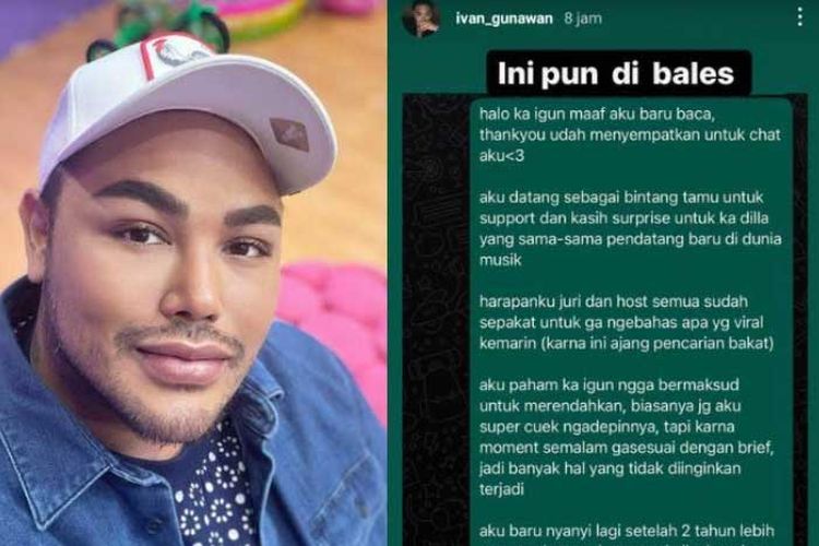 Ivan Gunawan Bongkar Chat Keisya Levronka Usai Dirinya Minta Maaf Sempat Dm Berkali Kali Dan 1717