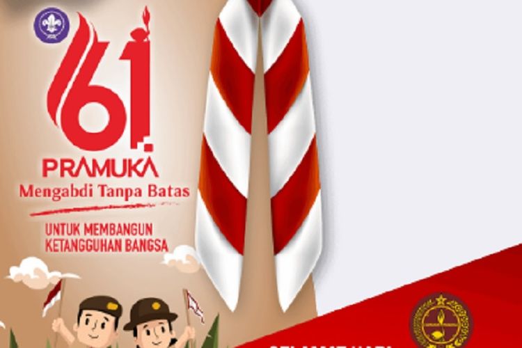 Link Twibbon Hari Pramuka 2022, Bingkai Foto dengan Desain Kekinian