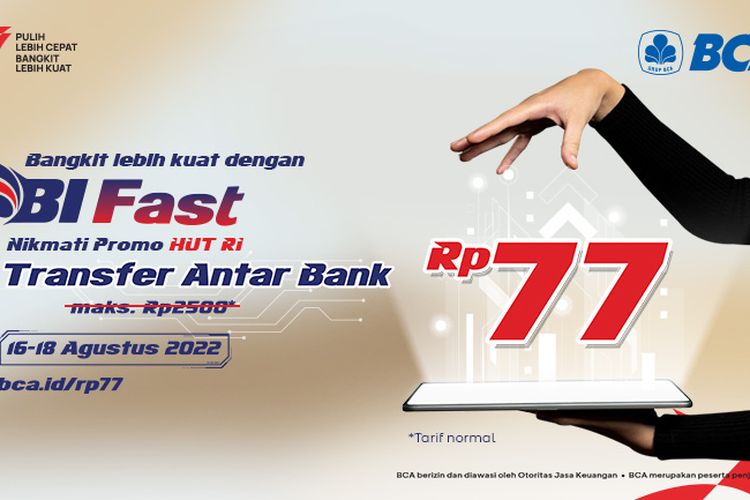 Cara Transfer Antar Bank Biaya Rp 77 Dengan BI Fast Di BCA, Mandiri ...