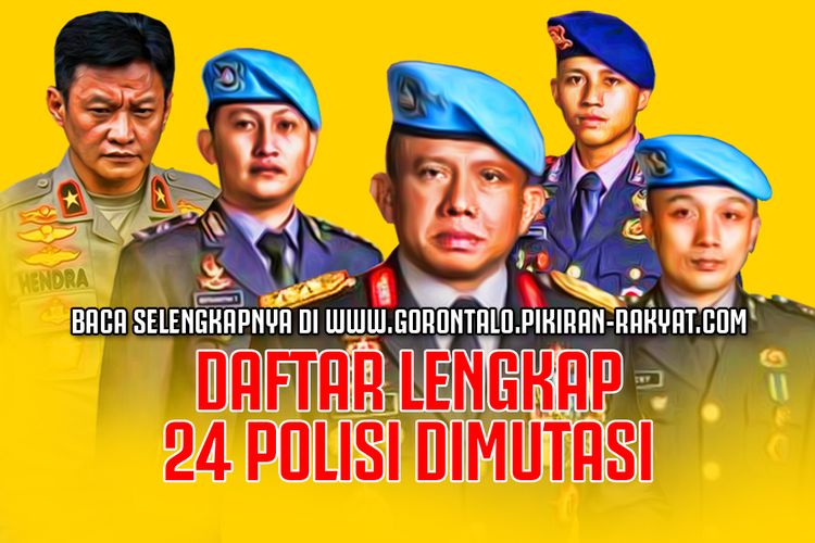 Inilah Daftar Lengkap 24 Anggota Polri Yang Dimutasi Langgar Kode Etik