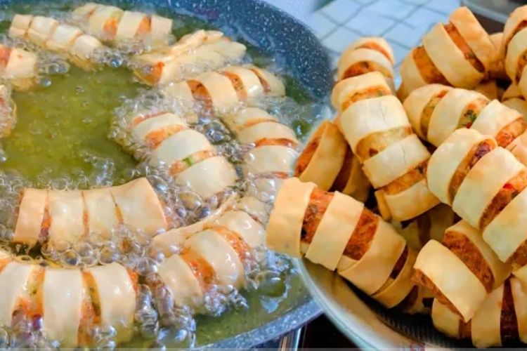 Resep Olahan Tahu Dan Kulit Pangsit Cemilan Krispi Di Luar Lembut Di